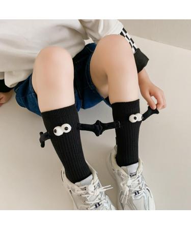 Hand in Hand Children's Socks - Magnetic Cute and Funny Yellow Fashion - 1 Pair - Buy Online on GoSupps.com