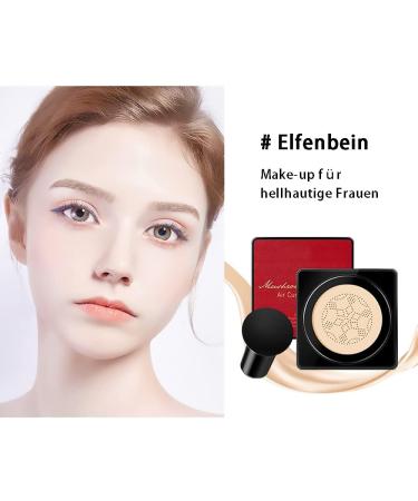 BB Cream CC Cream Mushroom Cushion Foundation Makeup Base Lasting Covers Skin Blemishes Moisturizing Brightens Complexion Evens Complexion - Buy Online on GoSupps.com