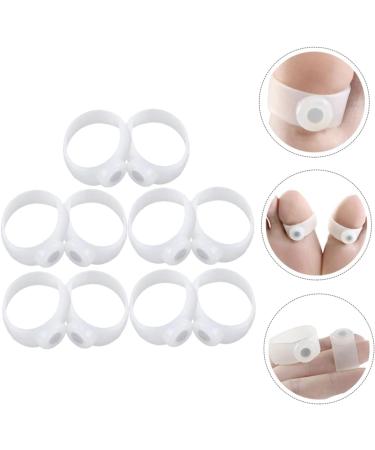 25 Pairs Magnetic Toe Rings - Elastic Acupoint Covers & Practical Toe Supplies for Improved Wellness - Buy Online on GoSupps.com