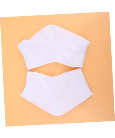 FRCOLOR 6 Pairs Heel Anti-Crack Socks Heel Socks Feet Care Socks Foot Socks Heel Protector Socks Heel Sleeves Protectors Feet Cracked Socks Feet Repair Socks Gel Breathable White Women's - Buy Online on GoSupps.com