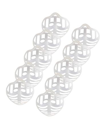 Kashyk 10 pieces 3D mask holder mask holder nose masked pillow inner support holder make-up-keep frame mouth-nose supporting artifact increase breathing space A-10cps