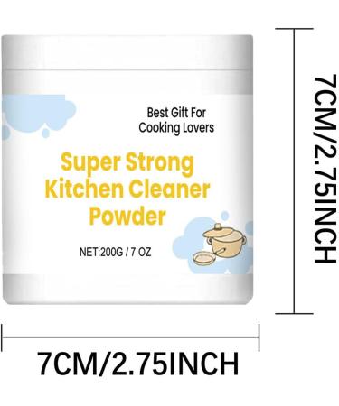 Super Strong Kitchen Cleaner Powder Household Multifunctional Stainless Steel Strong Cleaning Agent Powerful Kitchen All-Purpose Powder Cleaner Cleaning (3pcs) - Buy Online on GoSupps.com