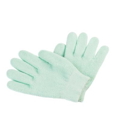 Healeved 1pair Gel Gloves Hand Spa Gloves Sleeping Gloves Night Moisturizing Gloves Dry Hands Lotion Gloves for Dry Cracked Hands Miss Internal Moisturizing Gel Moisturize Leather Gloves