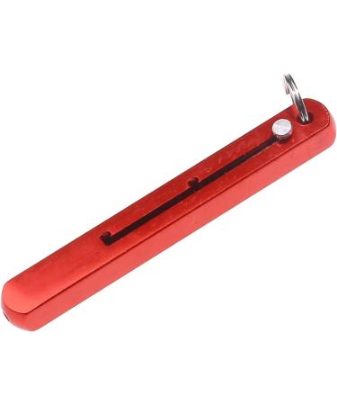 WKLK Portable Retractable Toothpick - Metal Dental Floss Tool for Outdoor & Home Use Deep Cleaning Tool for Picnics Red - Buy Online on GoSupps.com