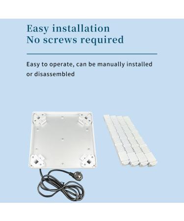 PAIDUOJI Chick Brooder Heater with Feeder & Drinker - Height Adjustable Brood Plate for Optimal Chick Care - Buy Online on GoSupps.com