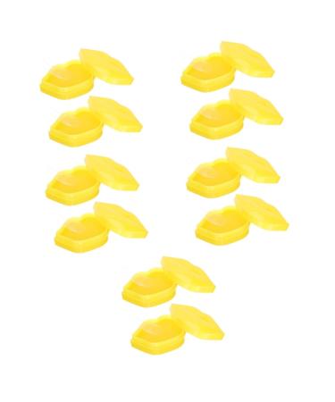 Angoily 10 Boxes Portable Lip Films Lip Gel Pads Sleeping Lip Hydrating Portable Lip Lip Gloss Bulk Hydrating Gel Sleep Care Lip Balm Miss