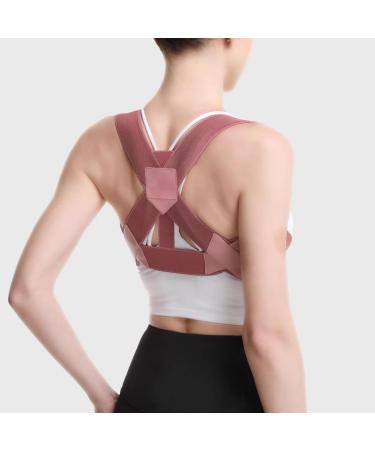 DFHBFG Corrector Adult Women with Spinal Column Scoliosis Straight Back Artifact(Size:S Code) S code D