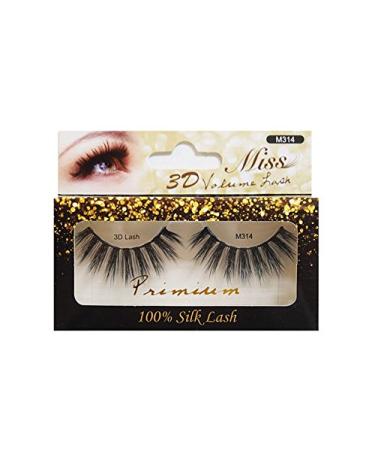 "4 Pairs" Miss Lashes 3D Volume lash M314