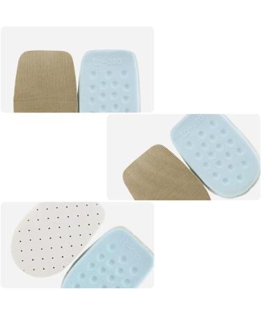 NOLITOY 4 Pairs Height Increasing Insoles - Comfortable Latex Shoe Pads for Instant Height Boost - Inner Shoe Heightening Inserts - Buy Online on GoSupps.com