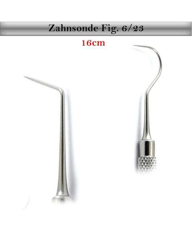 SLITETECH Dental Probe 6/23 - Tartar Scraper & Tooth Cleaner | Premium Dentist Hand Tools - International Shipping Available - Buy Online on GoSupps.com