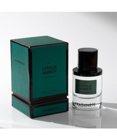 _Fraganote Citrus Amber Eau De Perfum for Men (1.70 Fl Oz) | Fresh & Long lasting Fragrance with Grapefruit Lime & Richness of Amber Wood | Versatile all Seasons | Ideal Gift for Men | Valentines - Buy Online on GoSupps.com