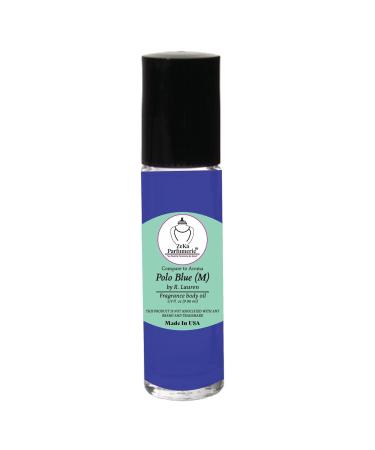 Buy Compare to Aroma Polo Blue by R. Lauren - Men s Fragrance Body Oil Roll-On 1/3 oz (9.86ml) | International Shipping Available - Buy Online on GoSupps.com