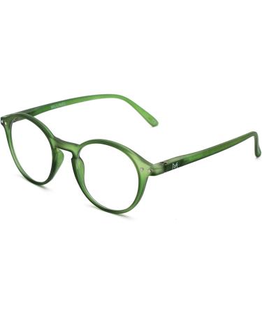 Muunel Blue Light Reading Glasses with Essilor Anti-Glare | HD Vision | Black Frame for Women | Power Gr n 2.0X - Buy Online on GoSupps.com