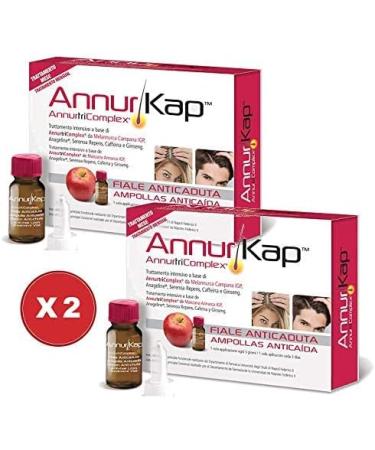 Annurkap Pack of 2 boxes of 10 anti-hair loss ampoules - Buy Online on GoSupps.com