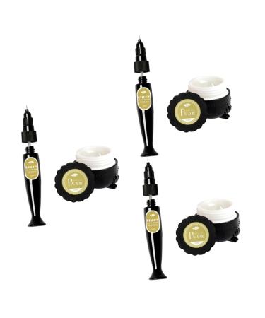 minkissy 3 Sets Nail Art Glue Nail Drill Glue Manicure Tool Second Generation Dedicated