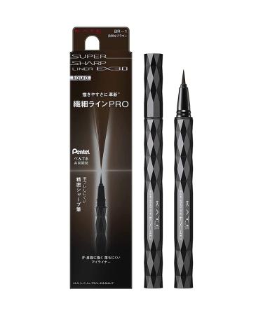 Kanebo Kate New Super Sharp Liner EX Liquid Eyeliner - BR-1 (Green Tea Set)