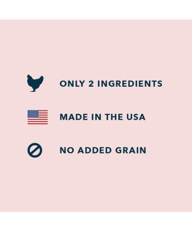 Wag Chewy Whole Muscle American Jerky Dog Treats Chicken - 1lb - Buy Online on GoSupps.com