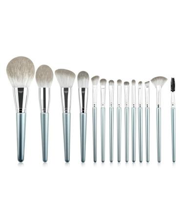 14-Piece Makeup Brush Set | Complete Powder & Eye Shadow Brushes | International Shipping - Buy Online on GoSupps.com