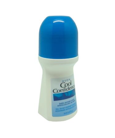 Cool Confidence Baby Powder Scent Roll-on Anti-perspirant Deodorant Bonus Size 2.6 Fl Oz by Avon - Buy Online on GoSupps.com