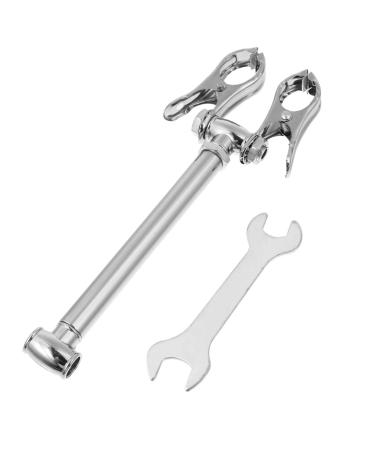 Beavorty facial tools 1 set -Clip body roll MOXA-Klemme-Tool Moxa-stick support portable moxa sticks skin care tools T-tool face stainless steel burner 16x6.5cm silver