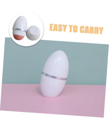 FRCOLOR Oil Absorbing Beauty Stick Roller Walker Face Oil Remover Oil Absorbing Ball Volcano Stone for Face Oil Remover for Face Plastic White Oily Degreaser 5.70X3.00X3.00CM White - Buy Online on GoSupps.com