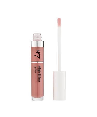 No7 High Shine Lip Gloss in Peony - Hydrating Jojoba Oil Formula - 8ml - Buy Online on GoSupps.com