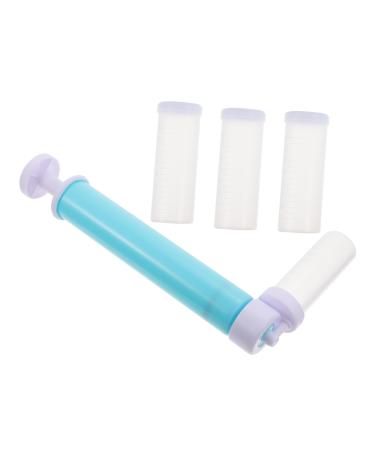 OUNONA 1 Set Cake Duster Cake Decoration Manual Cake Airbrush Baking Cake Spray Tube Cake Decorating Accessories Cake Decorating Tool Cake Baking Tools DIY Makeup Tools Chic Plastic Pp Blue 25X11.6X3.8CM
