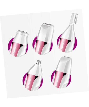 Angoily 5-in-1 Electric Nose Hair Trimmer & Razor Blades for Men - Ultimate Nose Hair Removal & Grooming Solution - Buy Online on GoSupps.com