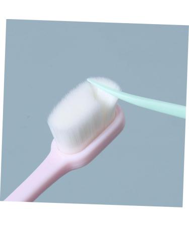 Frcolor Portable Nylon Toothbrush Set - 4 Soft Natural Toothbrushes for Family Dental Care - Buy Online on GoSupps.com