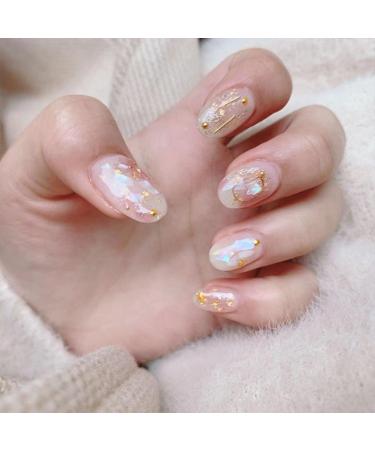 Zayoooy 2 Boxes 3D Nail Art Sea Shell Sequins & Mussel Discs for DIY Nail Decoration - Buy Online on GoSupps.com