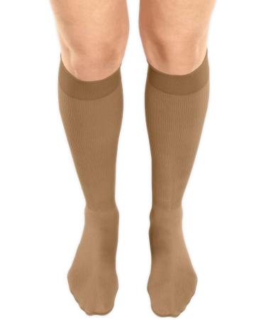 Buy Medi Mediven Angio Short CCL1 AD Compression Stockings III Caramel - Large Foot | International Shipping - Buy Online on GoSupps.com