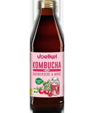 Voelkel Organic Kombucha Sour Cherry Mint (2 x 330 ml)