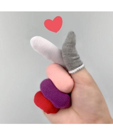 GSHLLO 50 PCS Cotton Finger Cots Gloves for Men Women - Protective Finger Guards - Buy Online on GoSupps.com