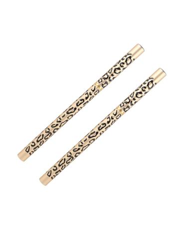 Healeved 2pcs Long Lasting Eyebrow Pencils Uk Spoolie Eye Brow Pencils for Women Eyebrow Makeup Wooden Brown 1 count (Pack of 1) Brown