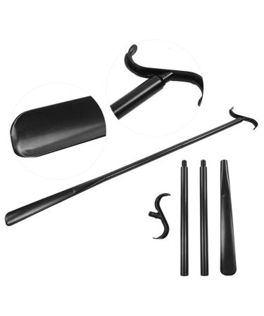 Langstiel Schuhhorn for Seniors | 35 Portable Dressing Stick & Sock Removal Tool | Essential Daily Life Aid - Buy Online on GoSupps.com