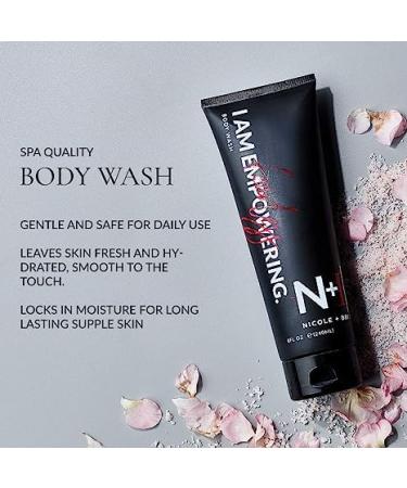 N+B Moisturizing Body Wash for Men & Women | Hydrating Argan Oil & Vitamin E | Sulfate-Free Paraben-Free Gluten-Free | Cruelty-Free Skin Care | Made in the USA | 8 oz - Buy Online on GoSupps.com