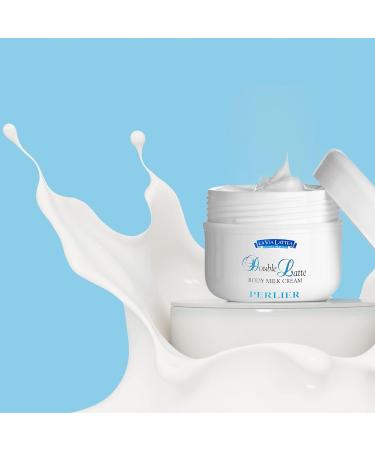 Perlier Double Latte Body Milk Cream for Sensitive Skin 6.7oz | Gentle Moisturizer - Buy Online on GoSupps.com