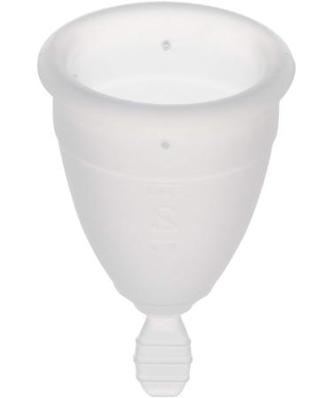 Shop Reusable Menstrual Cup Size S - Transparent Practical & Eco-Friendly Alternative to Tampons - Buy Online on GoSupps.com