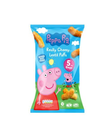 Chips Crisps Bags Collections - Deliciously light & Crispy Chips Bags (Peppa Pig (5 x 18g) 4 Packs)