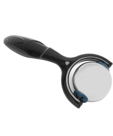 Cold massage roller ball with ergonomic stainless steel handle for relief of plantar fasciitis