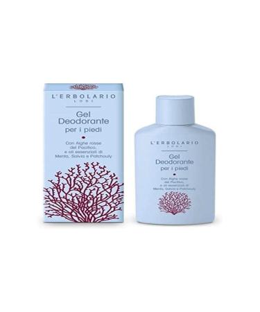 L'Erbolario Foot Care Deodorizing Foot Gel 1 pack (1 x 100 ml)