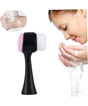 Manual Face Brush Silicone Face Scrubber 2 in 1 Face Cleansing Brush for Deep Cleaning Exfoliating Shower Cap - Buy Online on GoSupps.com