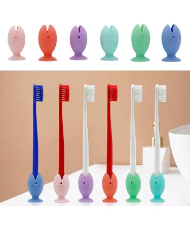 Cute Stand Toothbrush Cover - 2023 Portable Travel Protector Mix-Color Set of 6 for International Shipping - Buy Online on GoSupps.com