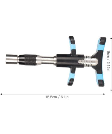 Manual Spine Chiropractic Adjustment Tool - 10 Starch Levels 3 Heads Vertebral Therapy with Black Storage Case - Buy Online on GoSupps.com
