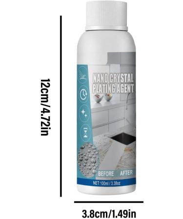 Stone Detergent Stone Crystal Electroplating Agent Nano Stone Crystal Electroplating Agent Marble Cleaner and polishing Agent Kitchen Marble Oil Stain Cleaner - Buy Online on GoSupps.com