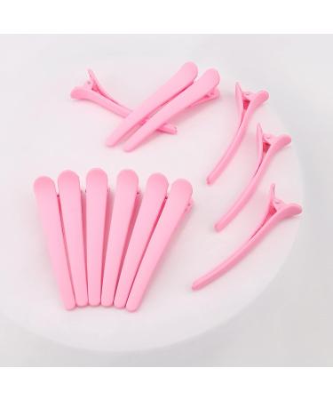 24 PCS Pink Alligator Hair Clips for Styling Sectioning - YISSION 3.1 Inch Matte Hair Barrettes for Women and Girls - Buy Online on GoSupps.com