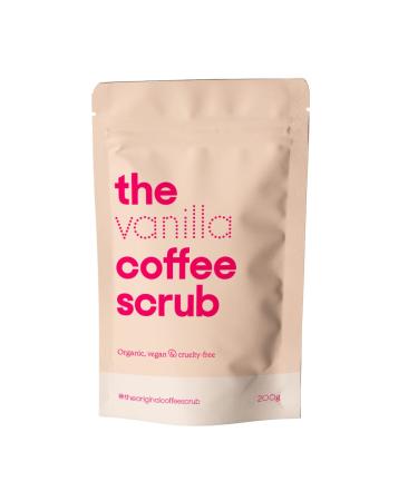 The Coffee Scrub | Naturally Exfoliating | Reduces Cellulite & Redness | 100% Vegan  Organic & Cruelty-Free | Vanilla French Vanilla
