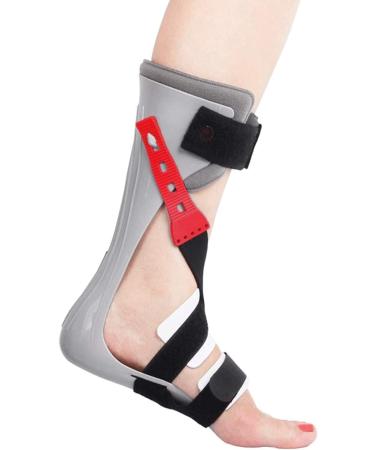 Foot Supports Braces Foot Drop Postural Corrector Splint for Stroke Foot Drop Achilles Tendon Contracture Disease (Color : Left Size : Medium) Medium Left