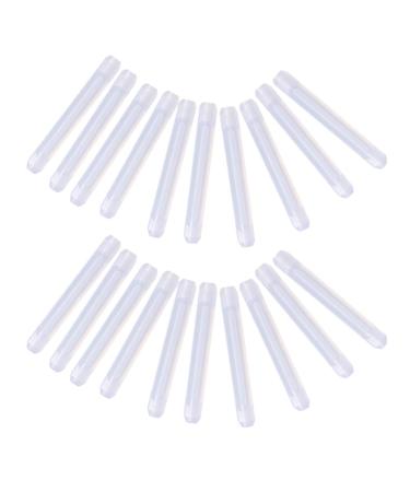 Beavorty 10 pairs of glasses silicone slide-resistant children wash basin glasses arm pads for the ears glasses ear pads.