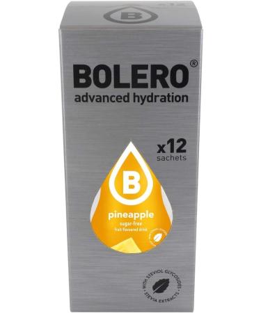 Buy Bolero Classic Pineapple No Deposit 12 x 108g Pack | International Shipping Available - Buy Online on GoSupps.com